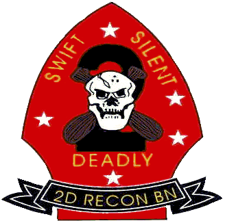 Coat of arms (crest) of the 2nd Reconnaissance Battalion, USMC