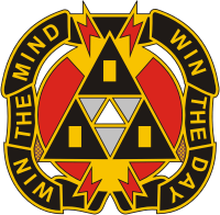 Coat of arms (crest) of 9th Psychological Operations Battalion, US Army