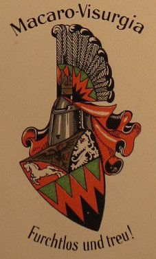 Wappen von Corps Macaro-Visurgia zu Hannover/Arms (crest) of Corps Macaro-Visurgia zu Hannover