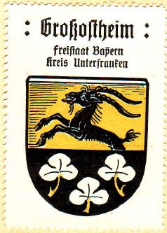 Wappen von Großostheim/Coat of arms (crest) of Großostheim