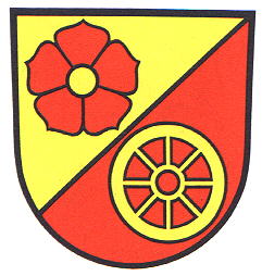 Wappen von Rosenberg (Neckar-Odenwald Kreis) / Arms of Rosenberg (Neckar-Odenwald Kreis)
