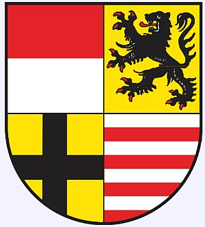 Wappen von Saalekreis/Arms (crest) of Saalekreis