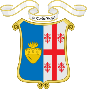 Arms (crest) of the Sisters of the Adorers of the Royal Heart of Jesus Sovereign Priest