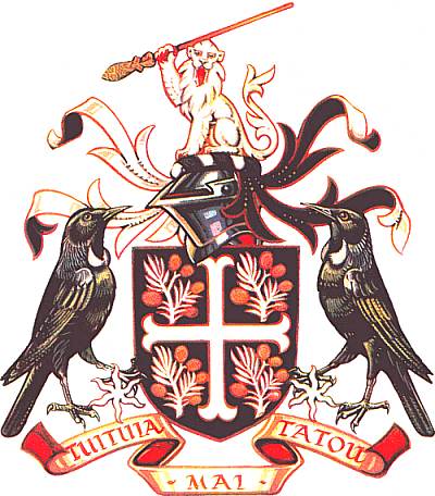 Arms (crest) of Birkenhead (New Zealand)