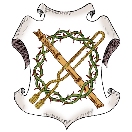 Escudo de Hermanadad de Jesus con la Caña/Arms (crest) of Hermanadad de Jesus con la Caña