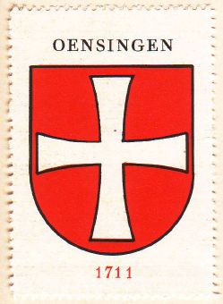 Wappen von/Blason de Oensingen
