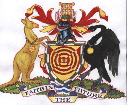 Arms (crest) of Queanbeyan