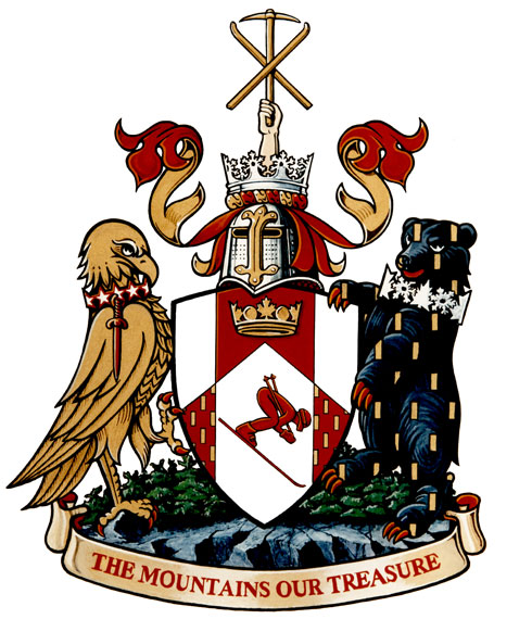 Arms (crest) of Rossland