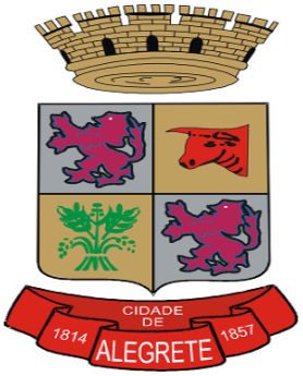 Brasão de Alegrete (Rio Grande do Sul)/Arms (crest) of Alegrete (Rio Grande do Sul)