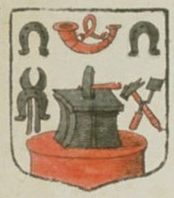 Arms (crest) of Farriers in Valenciennes