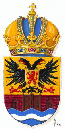 Wapen van Uitwaterende sluizen in Hollands Noorderkwartier/Arms (crest) of Uitwaterende sluizen in Hollands Noorderkwartier