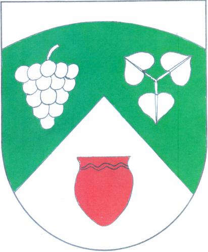 Arms (crest) of Vinařice (Beroun)