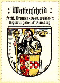 Wappen von Wattenscheid/Coat of arms (crest) of Wattenscheid