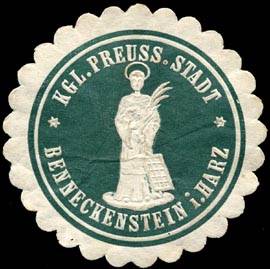 Seal of Benneckenstein (Harz)