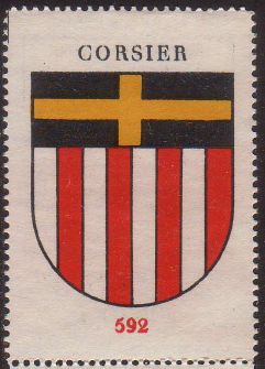 Wappen von/Blason de Corsier