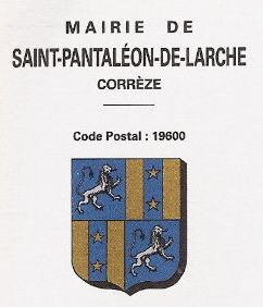 Blason de Saint-Pantaléon-de-Larche