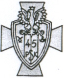 Coat of arms (crest) of the 45th Kresowy Rifle Regiment, Polish Army