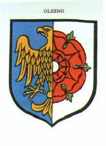 Coat of arms (crest) of Olesno