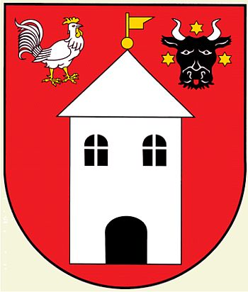 Arms (crest) of Brzeźnica (Żagań)