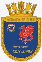Blason de Coastal Patrol Vessel Caldera (LSG-1612), Chilean Navy/Arms (crest) of Coastal Patrol Vessel Caldera (LSG-1612), Chilean Navy