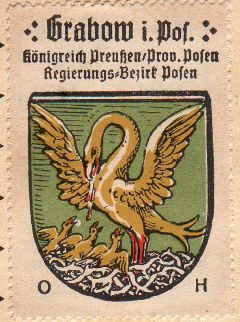 Arms (crest) of Grabów nad Prosną