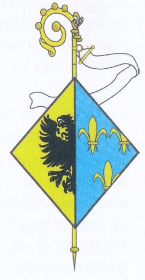 Arms (crest) of Marie de Saint-Ghislain