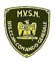 Coat of arms (crest) of the Headquarters Battalion, MVSN