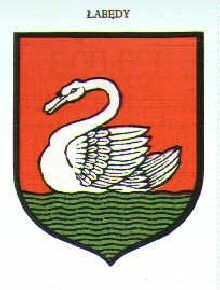 Arms of Łabędy