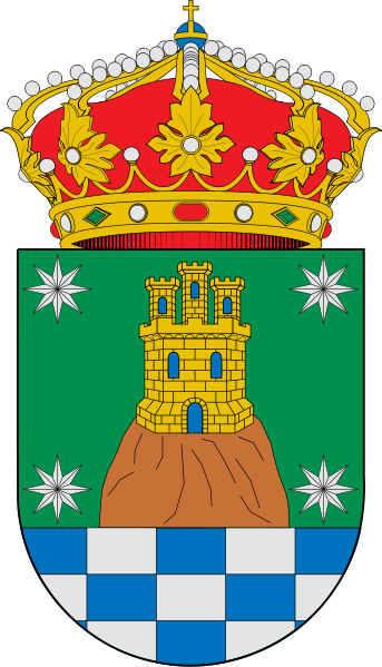 Escudo de Cabañas del Castillo/Arms (crest) of Cabañas del Castillo