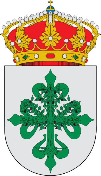 Escudo de Navas del Madroño/Arms (crest) of Navas del Madroño