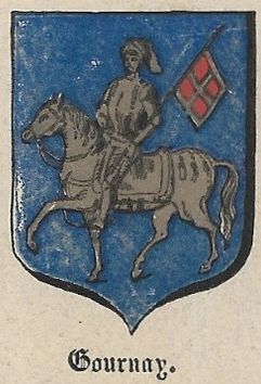 Coat of arms (crest) of Gournay-en-Bray