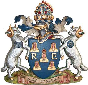 Arms (crest) of Reading (Berkshire)