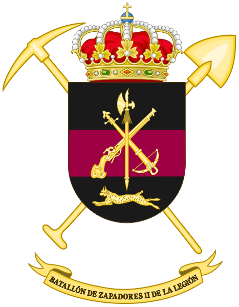 File:Sapper Battalion II of the Legion, Spanish Army.png