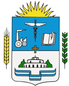 Escudo de Tres de Febrero/Arms (crest) of Tres de Febrero