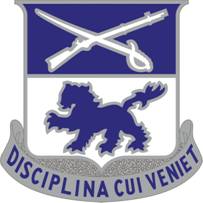 Coat of arms (crest) of Baker High School (Georgia) Junior Reserve Officer Training Corps, US Army