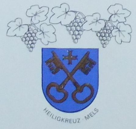 Wappen von Heiligkreuz (Mels)/Arms of Heiligkreuz (Mels)