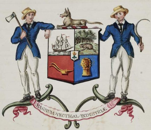 Coat of arms (crest) of North American Colonial Association of Ireland