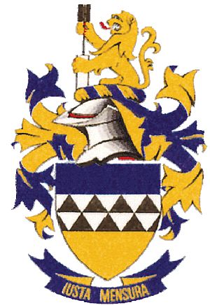 Arms of South African Council of Professional and Technical Surveyors