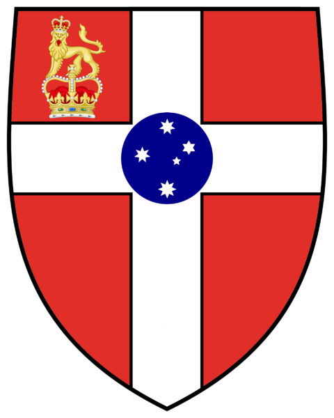 Arms of Venerable Order of the Hospital of St John of Jerusalem Priory of Australia
