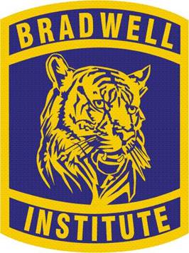 Coat of arms (crest) of Bradwell Institute Junior Reserve Officer Training Corps, US Army