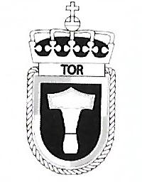 Coat of arms (crest) of the Coast Guard Vessel KV Tor, Norwegian Navy
