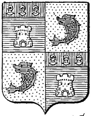 Arms (crest) of Louis-Apolinaire de La Tour du Pin-Montauban