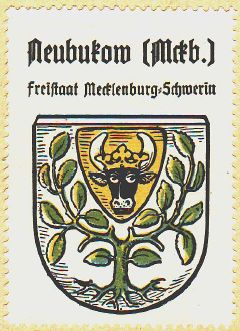 Wappen von Neubukow/Coat of arms (crest) of Neubukow