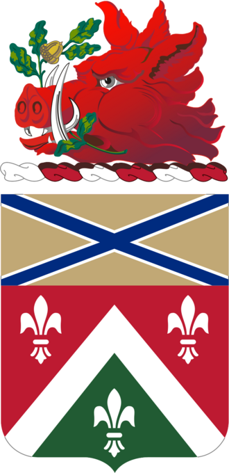 Coat of arms (crest) of 148th Battalion, Georgia Army National Guard