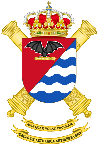 File:Air Defence Artillery Group II-32, Spanish Army.png