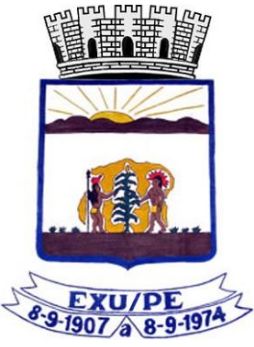 Brasão de Exu (Pernambuco)/Arms (crest) of Exu (Pernambuco)