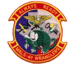 Coat of arms (crest) of MALS-41 Wranglers, USMC