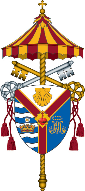 Arms (crest) of Basilica of the Sacred Heart of Jesus, Atlanta