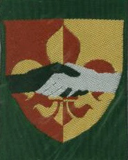 Arms (crest) of the Hvidovre Division, YMCA Scouts Denmark