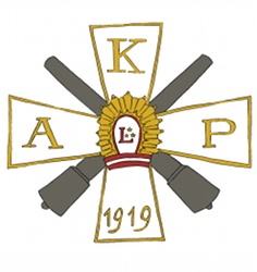 Coat of arms (crest) of the Kurzeme Artillery Regiment, Latvian Army